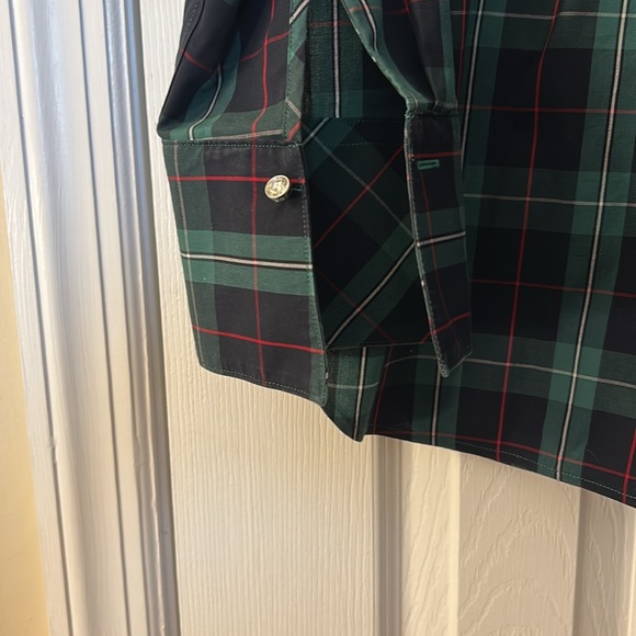 Talbots Plaid Button-Up Shirt size12 P - Picture 4 of 9